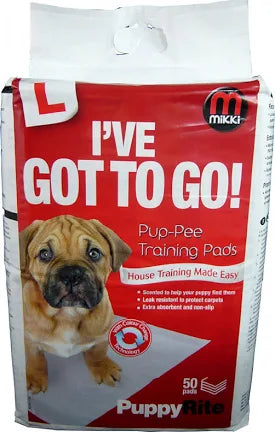 Pup-Pee Training Pads - Pack of 50