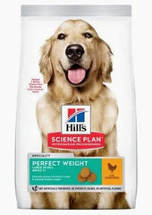 SCIENCE PLAN ADULT DOG PERFECT WEIGHT LB CHICKEN 12KG