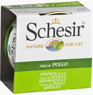 Schesir Cat Can Broth-Wet Food Chicken-(Min Order 70g - 14pcs)