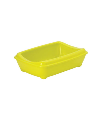 Moderna Arist-O-Tray-Cat Litter Tray- Lime- Medium